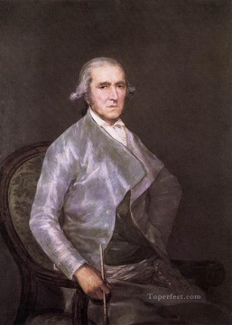 Francisco goya Painting - Retrato de Francisco Bayeu Romántico moderno Francisco Goya